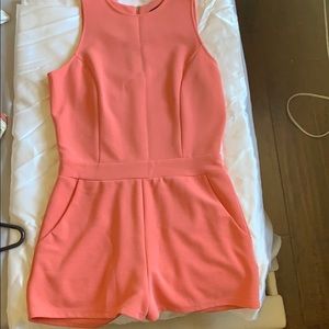 Peach Romper